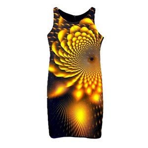 Bodycon Floral Art Sheath Dress